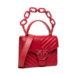 

Сумка Pinko Love Mini Top Handle V Quilt Lase PE 22 PLTT 1P22KB Y7TA Rosso Puro R43B, Червоний