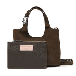 Coccinelle Сумка Coccinelle THE Coccinelle C-Easy Suede E1 THE 58 01 01 Хакі