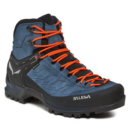 Salewa Trekkingschuhe Salewa Ms Mtn Trainer Mid Gtx GORE-TEX 63458-8669 Dark Denim/Black