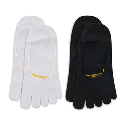 Vibram Fivefingers Zestaw 2 par stopek unisex Vibram Fivefingers Ghost S15G12P Biały