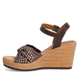 

Босоніжки Tamaris 1-28346-20 Chocolate/Dots 356, Коричневий