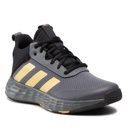 adidas Buty adidas Ownthegame 2.0 K GZ3381 Grey Five/Matte Gold/Core Black