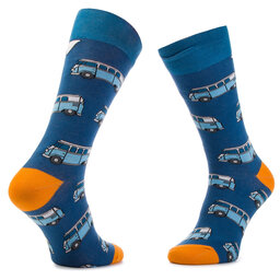 

Високі шкарпетки unisex Cup of Sox Błękitny Ogórek Dwuznaczny Demon Szos Cиній