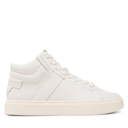 Calvin Klein Sneakers Calvin Klein High Top Lace Up Lth HM0HM01057 Bianco