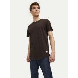 Jack&Jones Jack&Jones Majica Jjenoa 12113648 Rjava Long Line Fit