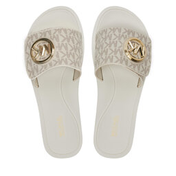 

Шльопанці MICHAEL Michael Kors 40R4MKFA1B Vanilla 150, Écru