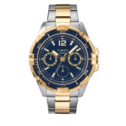 Timex Montre Timex Classic TW2T50700 Navy/Gold/Silver
