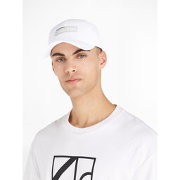 Calvin Klein Șapcă Calvin Klein Layerd Logo Bb Cap K50K510970 Bright White YAF