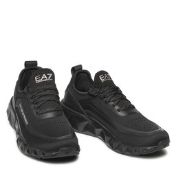 

Снікерcи EA7 Emporio Armani X8X106 XK262 N763 Black/Silver, Чорний