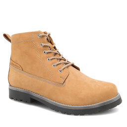 Badura Schnürstiefeletten Badura BOWER-06 BIG MI08 Camel