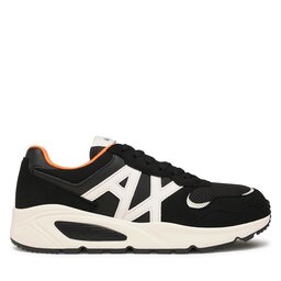

Снікерcи Armani Exchange XUX152 XV610 N814 Black/Off White, Чорний