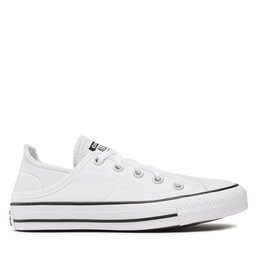 Converse Sneakers aus Stoff Converse Ctas Crush Heel Ox A03076C Weiß