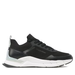 

Снікерcи Calvin Klein Low Top Lace Up Mix HM0HM00918 Black/Salt Bay 0GR, Чорний