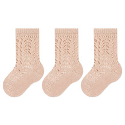 Condor Ankelstrumpor barn 3-pack Condor 2.518/2 Old Rose 0544