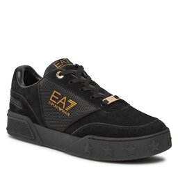 

Снікерcи EA7 Emporio Armani X8X121 XK359 M701 Triple Black+Gold, Чорний