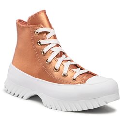 Converse Sneakers aus Stoff Converse Ctas Lugged 2.0 Hi A01304C Copper/Terra Blush/White
