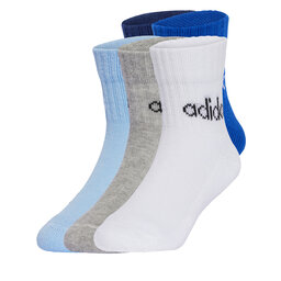 adidas Vaikiškų ilgų kojinių komplektas (5 poros) adidas Kids Lin Ank 5P JF8542 Spalvota