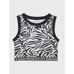 Guess Guess Marškinėliai J3RI02 MC01P Juoda Slim Fit