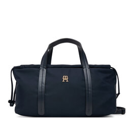 Tommy Hilfiger Handtasche Tommy Hilfiger Th Soft Nylon Crossover AW0AW18993 Dunkelblau