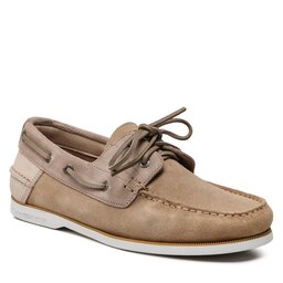 Tommy Hilfiger Mocassins Tommy Hilfiger Th Boat Shoe Core Suede FM0FM04505 Beige AEG