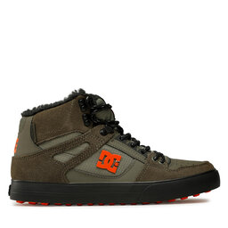 

Снікерcи DC Pure High-Top Wc Wnt ADYS400047 Dusty Olive/Orange(Doo), Зелений