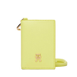 Tommy Hilfiger Kreditkartenetui Tommy Hilfiger Th Icon Cc Holder W/Strap AW0AW18480 Grün