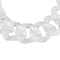 

Намисто Patrizia Pepe 8JA034/M021-W212 Transparent White, Прозорий