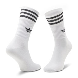 

Набір з 2 пар високих шкарпеток unisex adidas, Білий