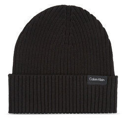 Calvin Klein Căciulă Calvin Klein Classic Cotton Rib Beanie K50K510982 Ck Black BAX