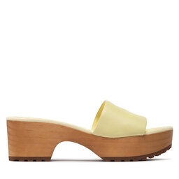 

Шльопанці Tommy Hilfiger Feminine Mid Heel Clog Sandal FW0FW06241 Lemon Twist ZHF, Жовтий