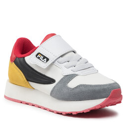 Fila Αθλητικά Fila Retroque Velcro Kids FFK0036.13056 Marshmallow/Fila Red