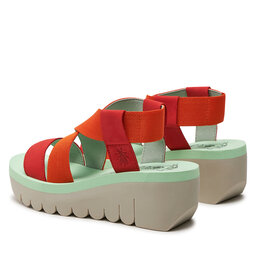 

Босоніжки Fly London Yabifly P144922012 Devil Red/Orange/Spearmint, Оранжевий