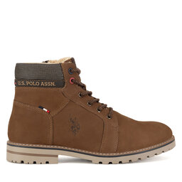 U.S. Polo Assn. Schnürstiefeletten U.S. Polo Assn. POLY001M/DLT1 Braun