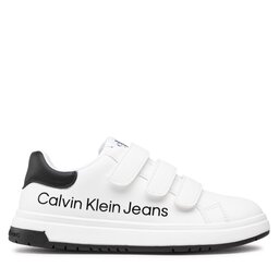 

Снікерcи Calvin Klein Jeans Low Cut Lace-Up Sneaker V3X9-80335-1355 S White/Black X002, Білий