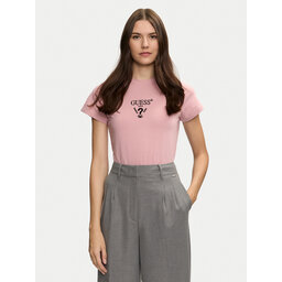 Guess Guess T-Shirt Colette V4YI21 KCDH1 Rosa Regular Fit