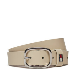 Tommy Jeans Moteriškas Diržas Tommy Jeans Tjw Oval 3.0 AW0AW15836 Smėlio