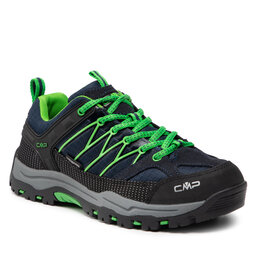 CMP Scarpe da trekking CMP Rigel Low Trekking Shoe Kids Wp 3Q54554J B.Blue/Gecko 51AK