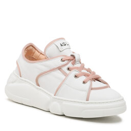 AGL Sneakersy AGL Riania D938041PGKE154D329 White/Delice