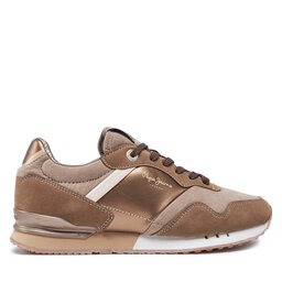 Pepe Jeans Sneakersy Pepe Jeans PLS40023 Hnědá