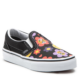 Vans Sneakers aus Stoff Vans Classic Slip-On VN000ZBUBLK1 Redically Happy Black