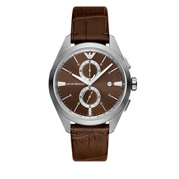 Emporio Armani Pulkstenis Emporio Armani AR11482 Brown/Silver