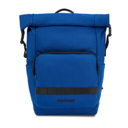 Tommy Hilfiger Hátizsák Tommy Hilfiger Th Monotype Rolltop Backpack AM0AM12205 Kék
