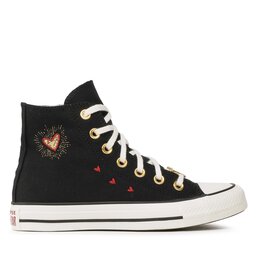 

Кеди Converse Ctas Hi A03932C Black/White/Black Alley Black, Чорний