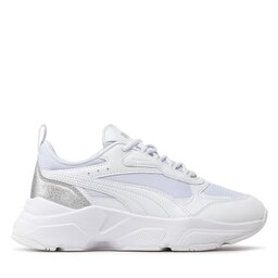 

Снікерcи Puma Cassia Distressed 387645 02 White/Puma White/Puma Silver, Білий