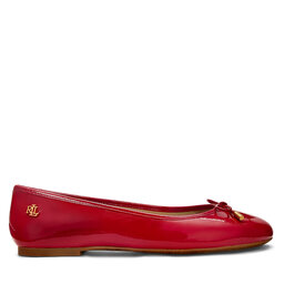 LAUREN RALPH LAUREN Baleriny LAUREN RALPH LAUREN 802956765002 Czerwony