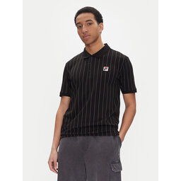 Fila Fila Polo Linter FAM0923 Μαύρο Regular Fit
