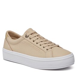 

Снікерcи Tommy Hilfiger Essential Vulc Leather Sneaker FW0FW07778 White Clay AES, Білий