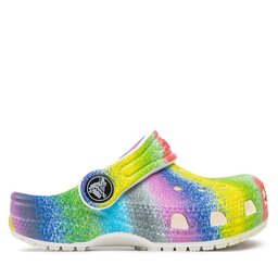 

Шльопанці Crocs Classic Spray Dye Clog T 208094 White/Multi, Кольоровий