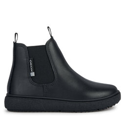 Geox Kozaki Geox J Theleven Boy J36LDB 00043 C9999 S Czarny