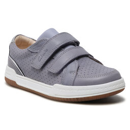 Clarks Sneakers Clarks Fawn Solo K 261589777 Light Blue Leather
